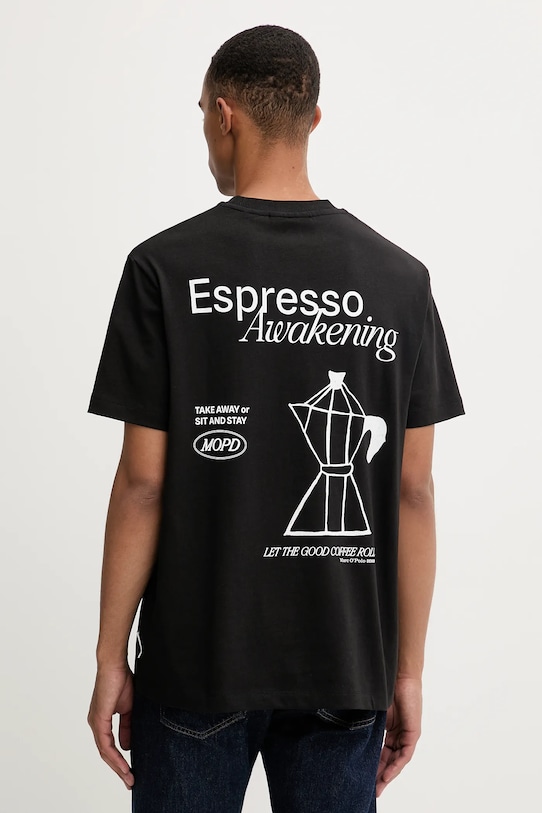 

Хлопковая футболка Marc O'Polo, черный