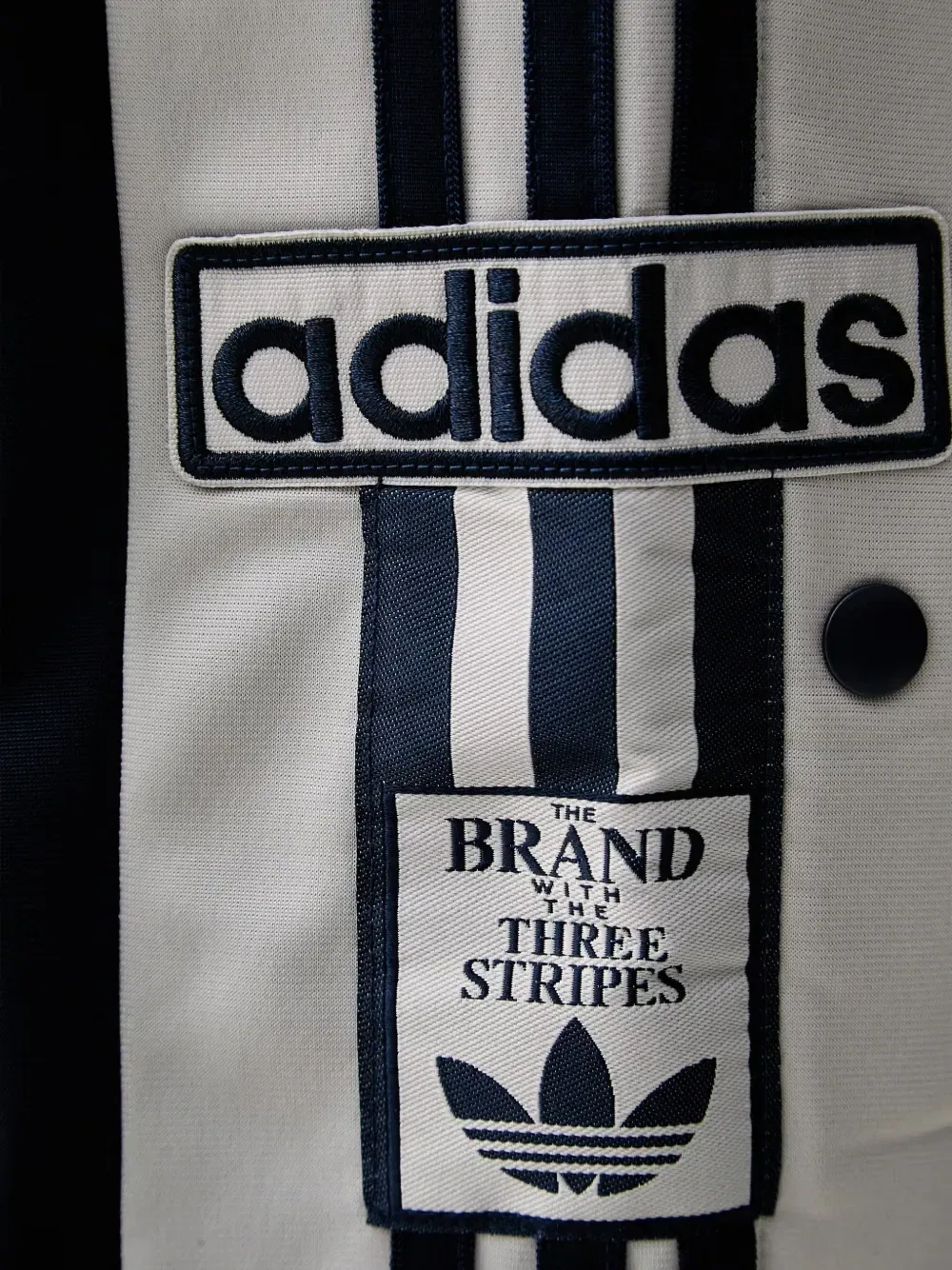 Спортивные брюки с боковыми полосками Adicolor adidas, синий — фото 4