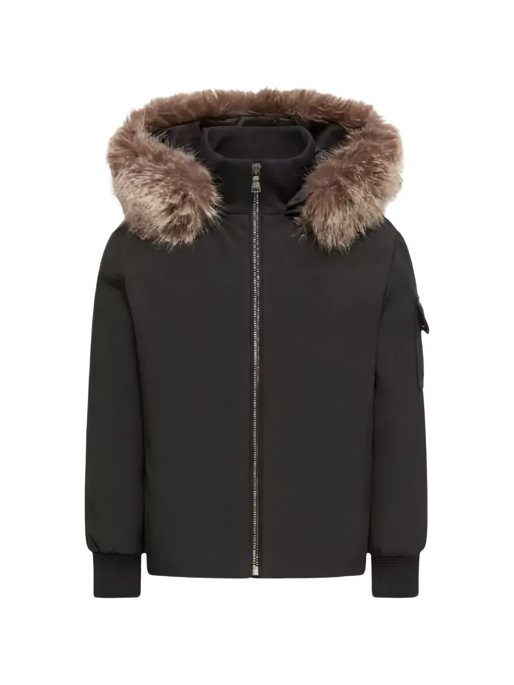 Куртка утепленная Martlu Moncler Enfant, черный