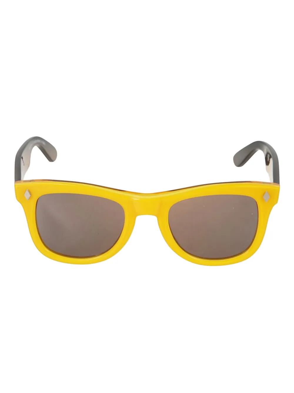 

Солнцезащитные очки с геометрической оправой Voyager Kador, желтый