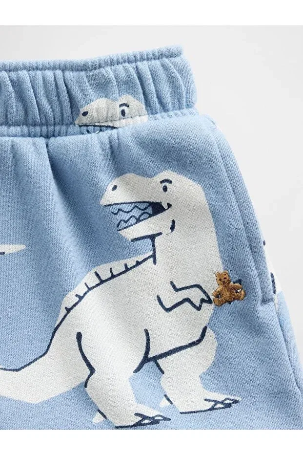 Детские шорты для мальчиков с принтом Gap, Light Blue-001 — фото 2