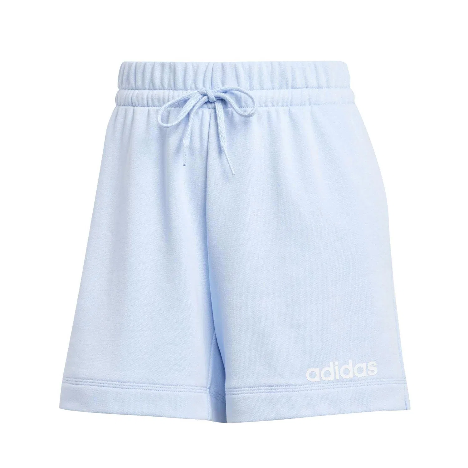 Женские шорты из футера с принтом Lin Ft Sho Adidas, Hellblau