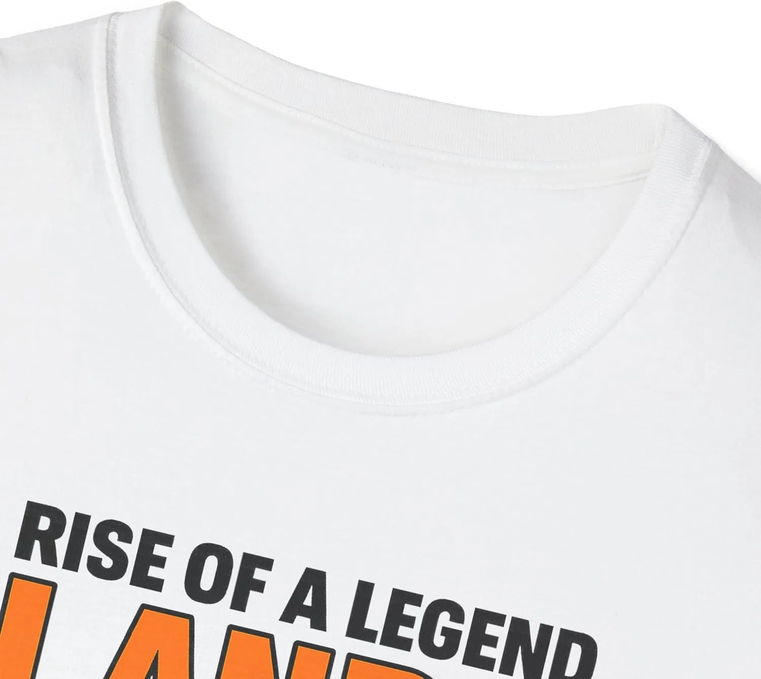 Женская футболка с принтом Salute to Norris, Formula Racing Champion 2025, Retro Lando Helmet Tee, Rise of a Legend, белый — фото 4