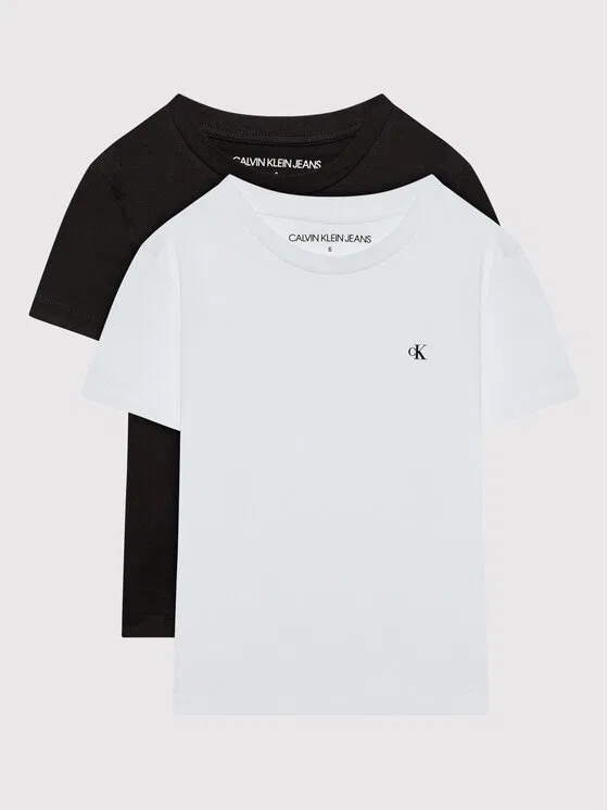 Комплект футболок regular fit Monogram Calvin Klein Jeans, белый