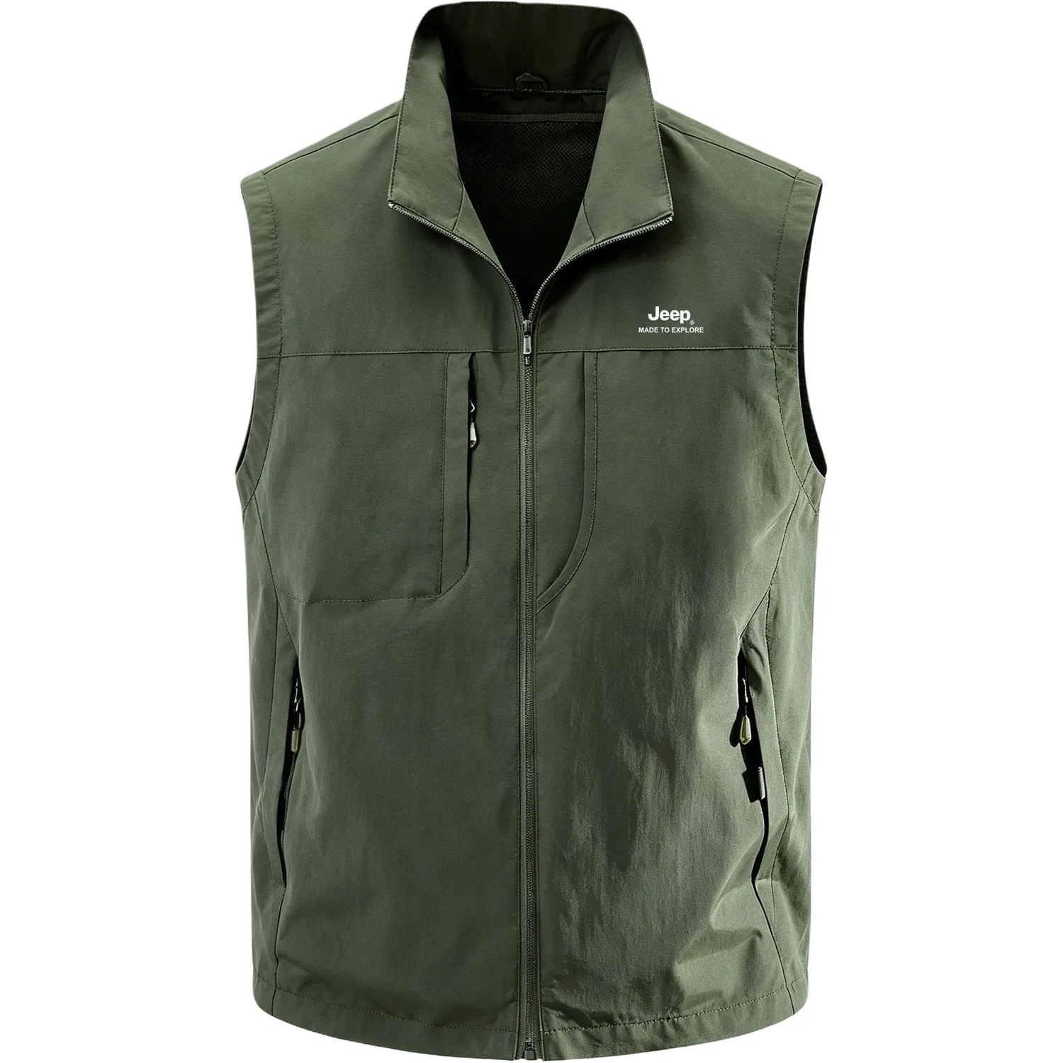 Детский жилет с воротником-стойкой Jeep Leisure Collection Vests, Army Green