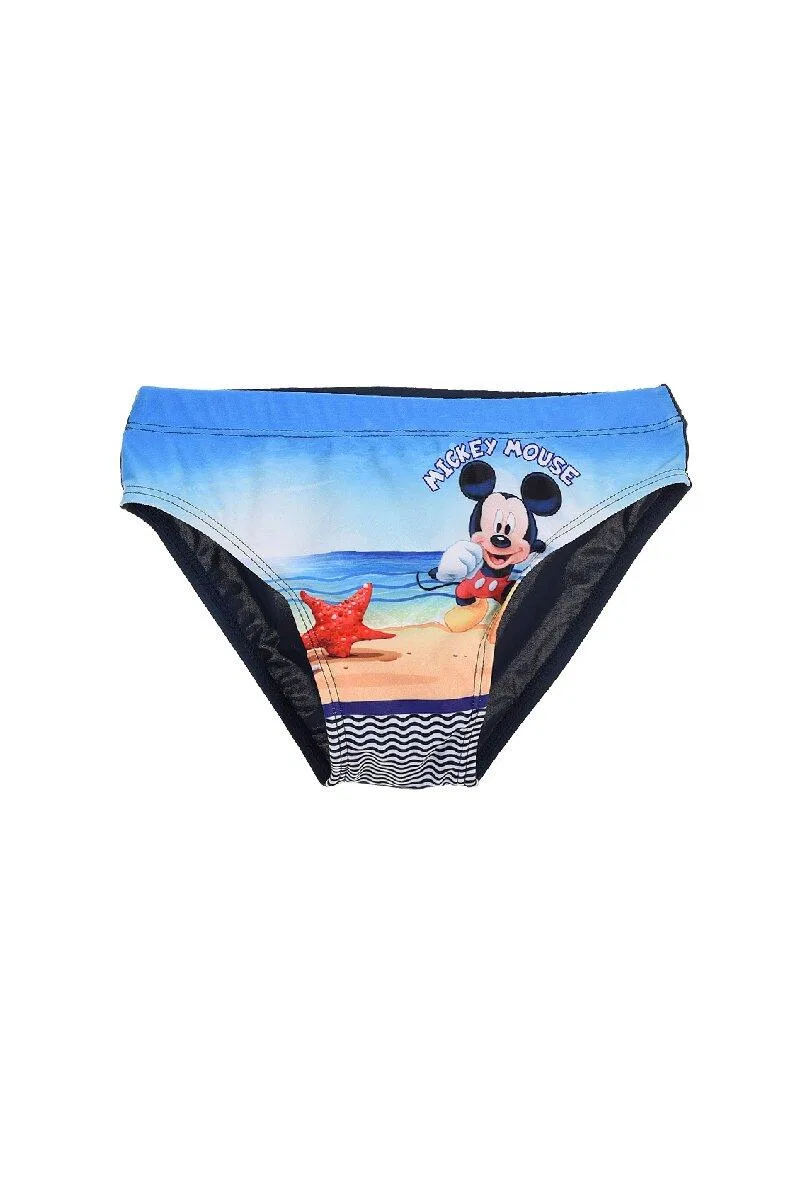Детские плавки с принтом Mickey Mouse Disney, Blau