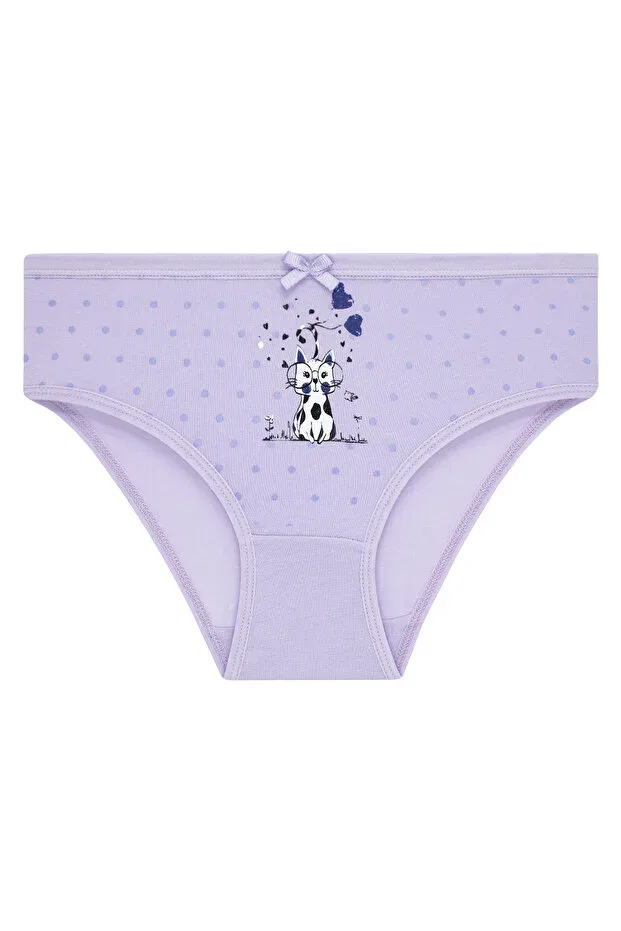 Детские трусы-слипы для девочек хлопковые 5 шт Slip Panties Biyokids, Mixed/Colored — фото 3