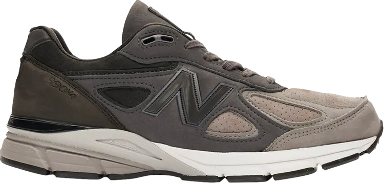 Кроссовки New Balance 990v4 Made In USA 'Grey Toe', серый — фото 2