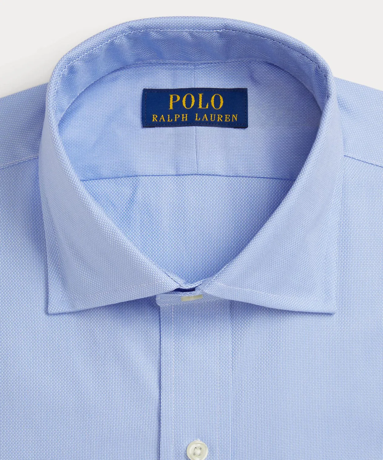 Мужская рубашка классического кроя с длинным рукавомPOLO RALPH LAUREN, Синий — фото 2