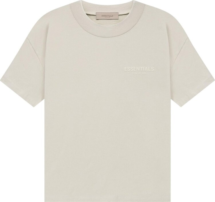 Футболка Fear of God Essentials Essentials Tee 'Wheat', кремовый — фото 2