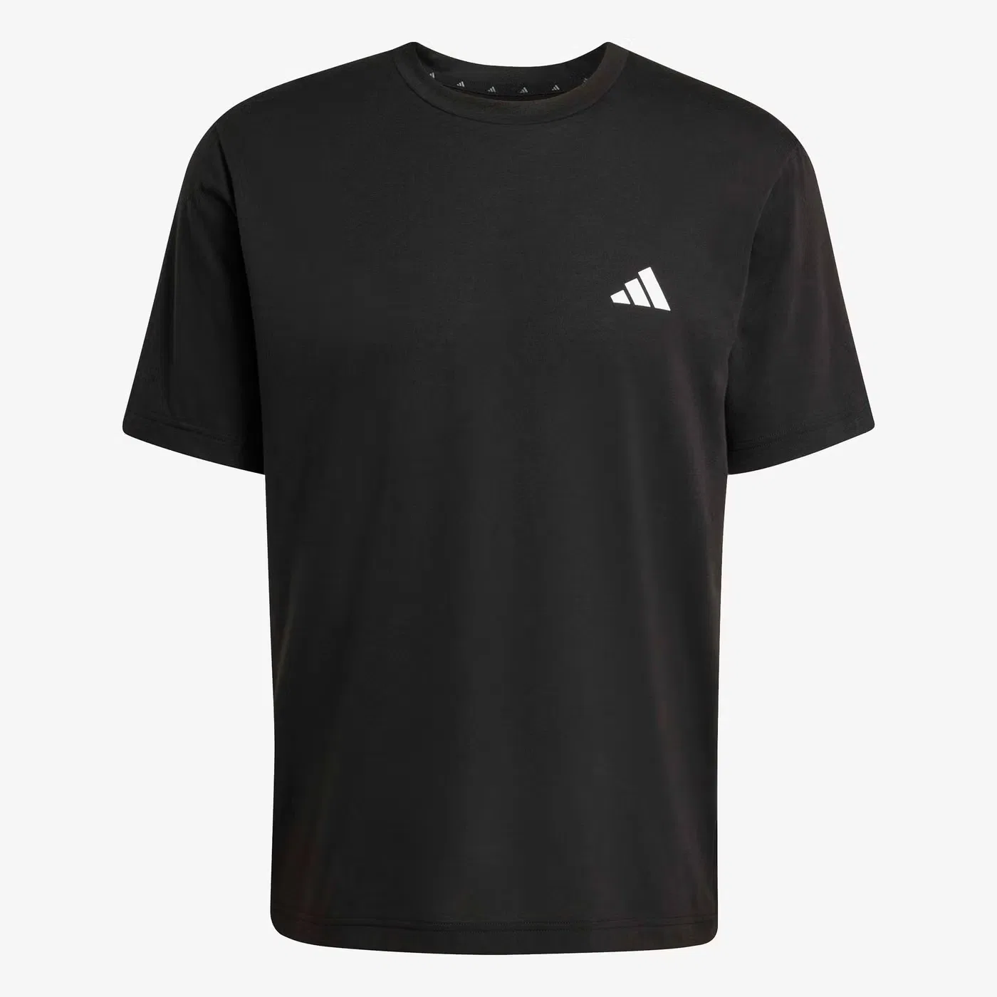 Футболка с принтом Workout Essentials Feelready 3 Stripes Adidas, черный