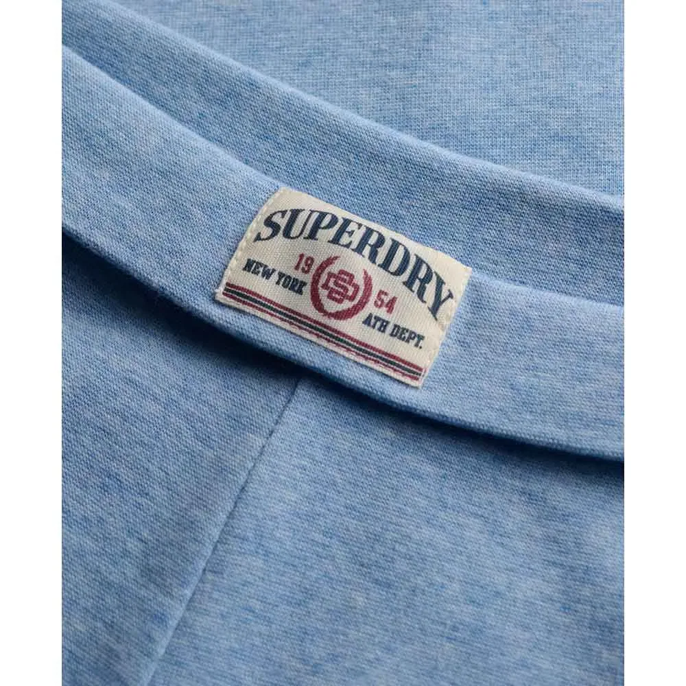 Женские спортивные брюки с отворотом Athletics Essentials Fold Over Superdry, Blue — фото 4