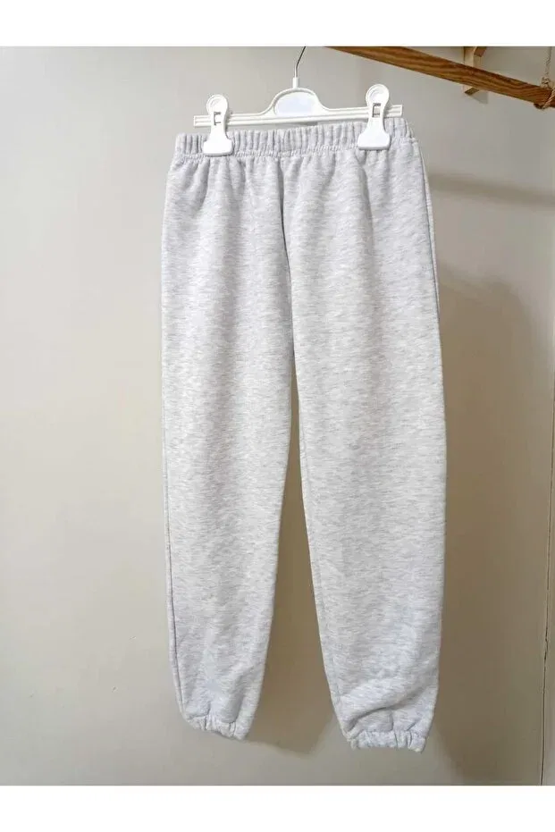 Детские спортивные штаны для девочек хлопковые Krm Kerem Bebe, Gray
