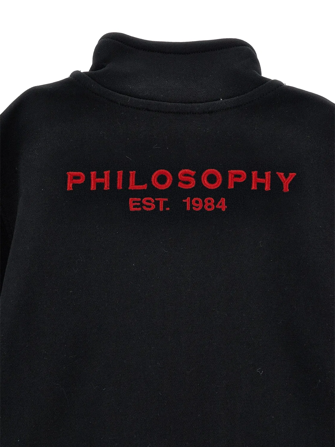 Толстовка на молнии черного цвета Philosophy Di Lorenzo Serafini, черный — фото 2