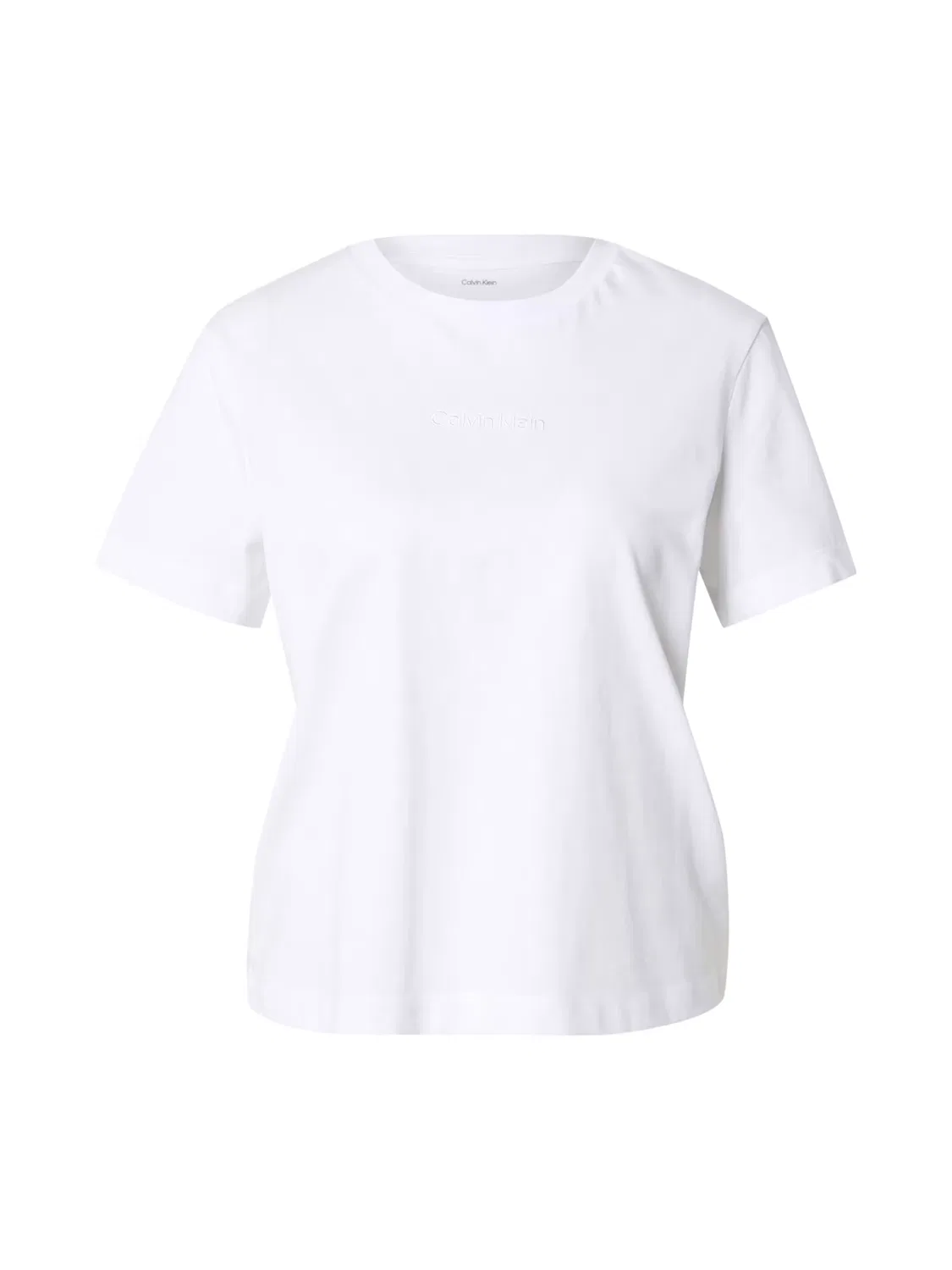 Рубашка Calvin Klein с классическим логотипом, белого цвета