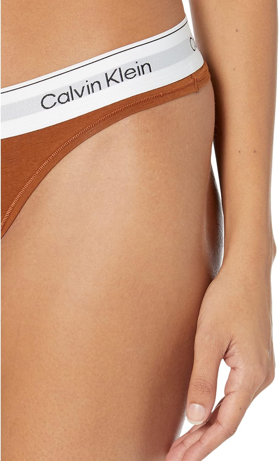 

Женские стринги Calvin Klein Modern Cotton Naturals, Warm Bronze