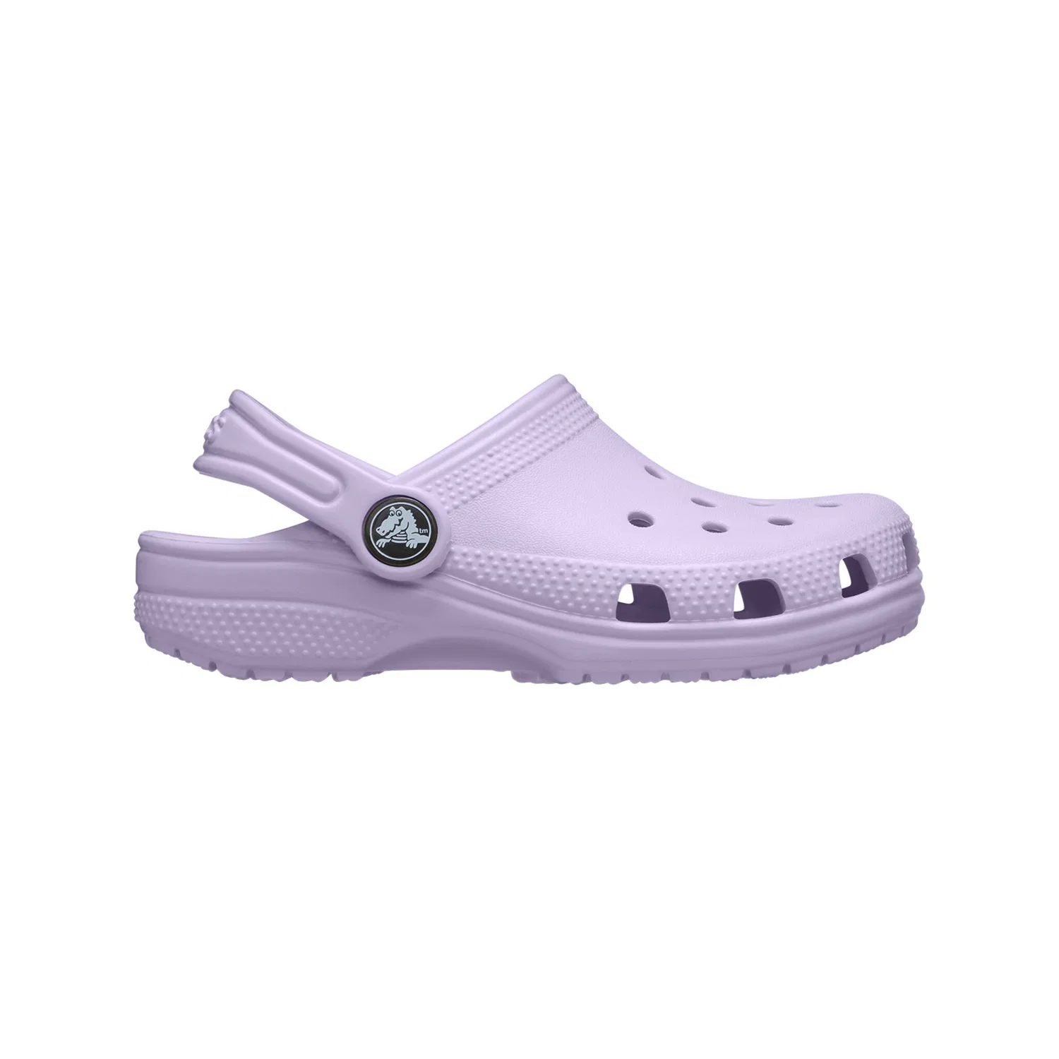 Детские сабо с вентиляционными отверстиями Classic Clog Crocs, Purple — фото 2