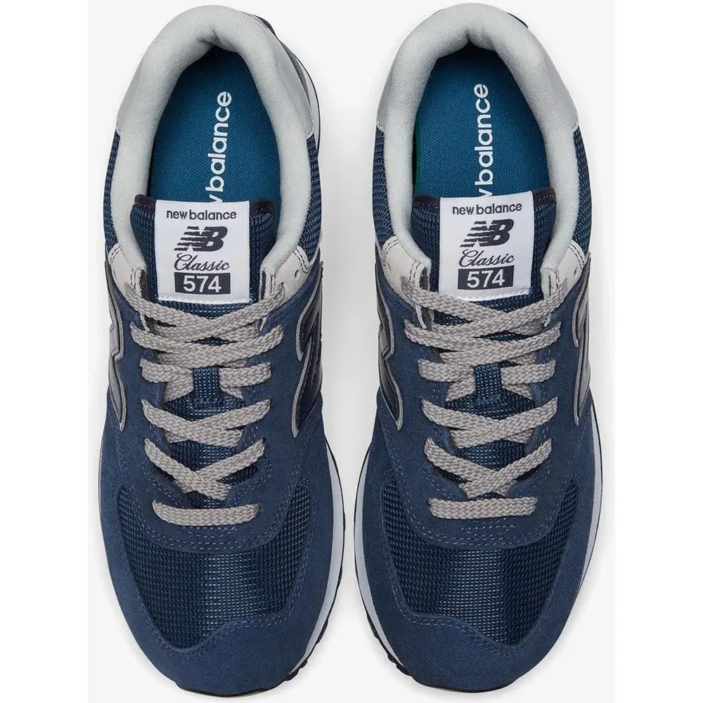 Детские кроссовки для мальчиков New Balance 574 PV574VPN-NB Lifestyle, Navy — фото 3