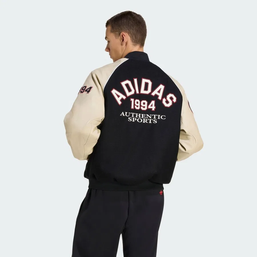 Куртка спортивная с длинным рукавом Originals KE2243 Sst Ceket adidas, Черный — фото 2