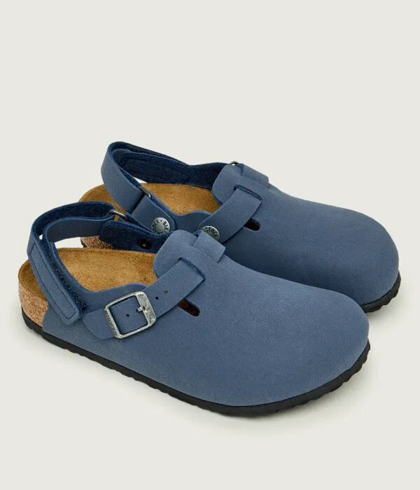Детские сандалии-мюли Tokio AS Kids Birkenstock, Blu Marino — фото 4