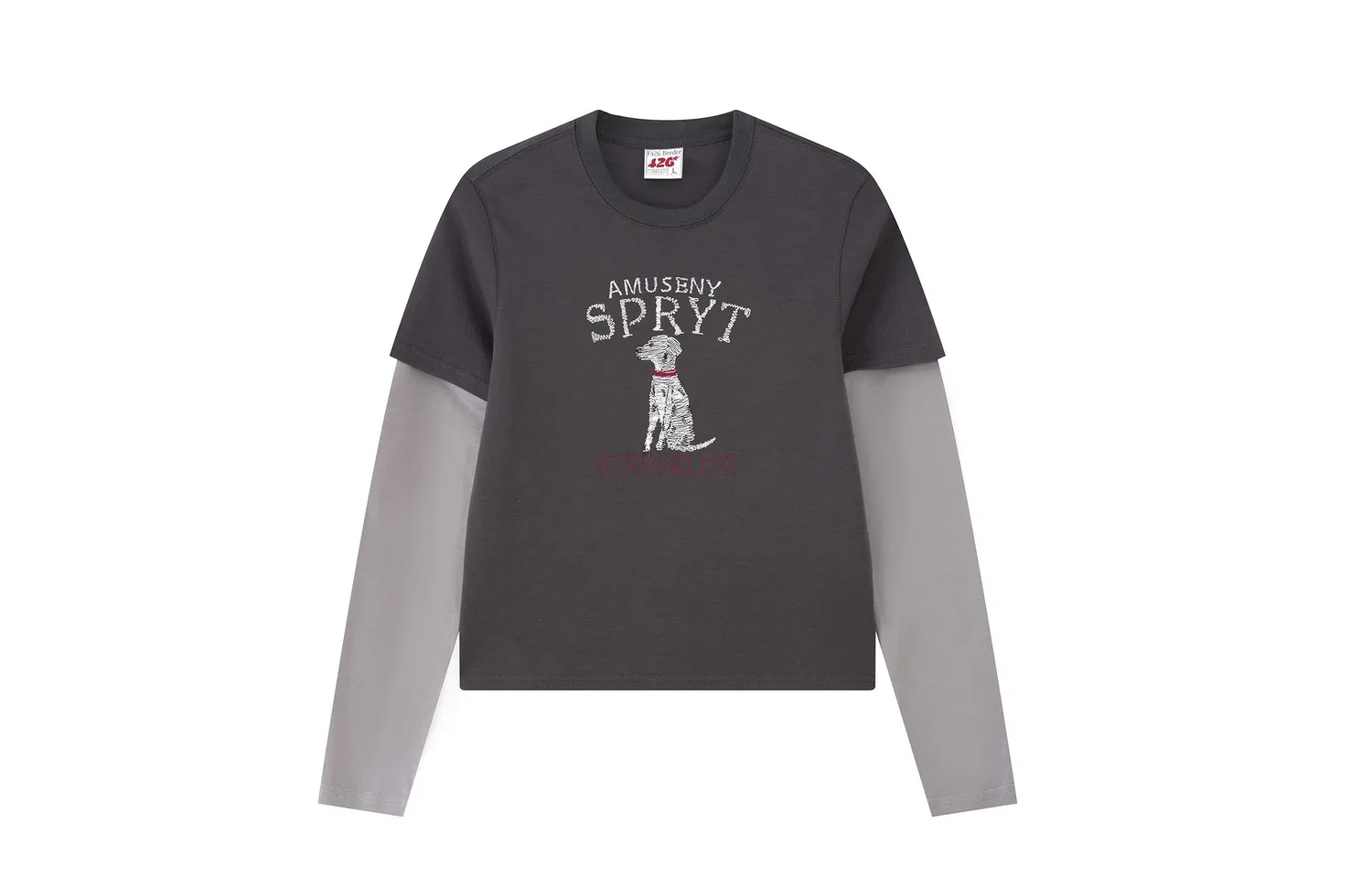 Детская футболка с принтом F426, Black Gray