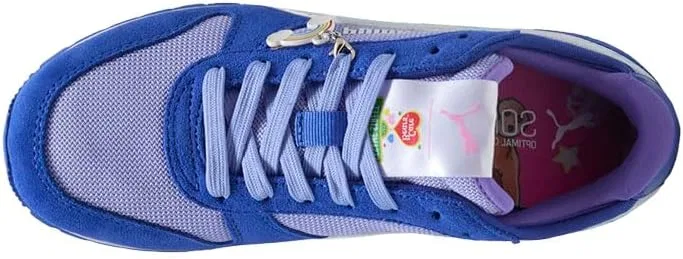 Детские кроссовки для девочек с принтом X Care Bears X Sesame Street PUMA, Blue — фото 4