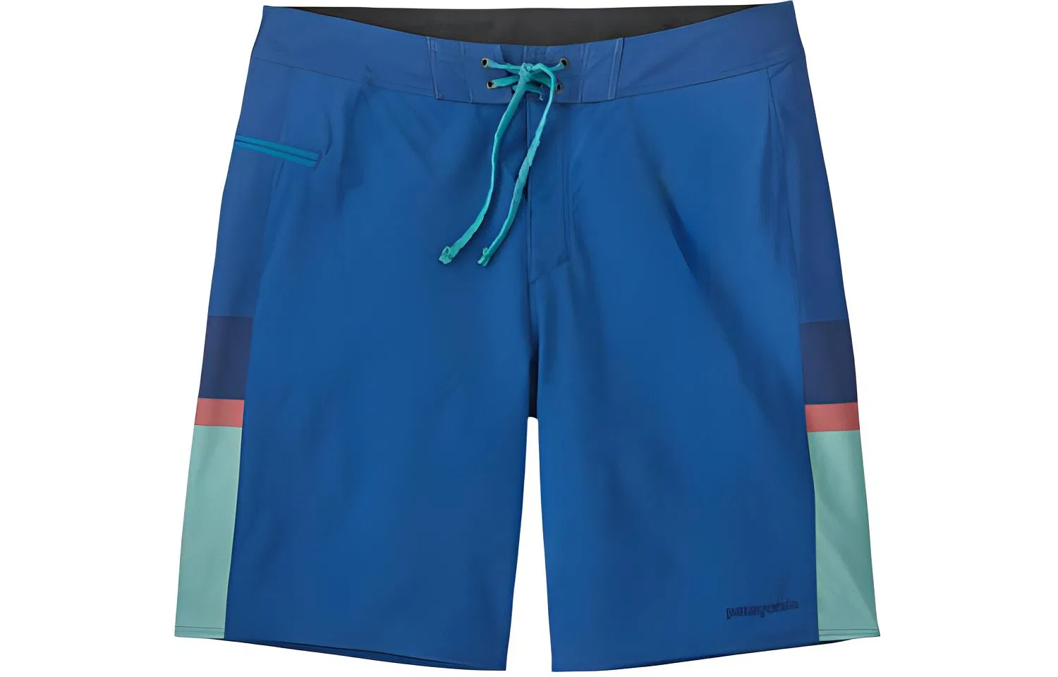 Мужские шорты с принтом Patagonia Hydropeak, Blue Green/Early Teal