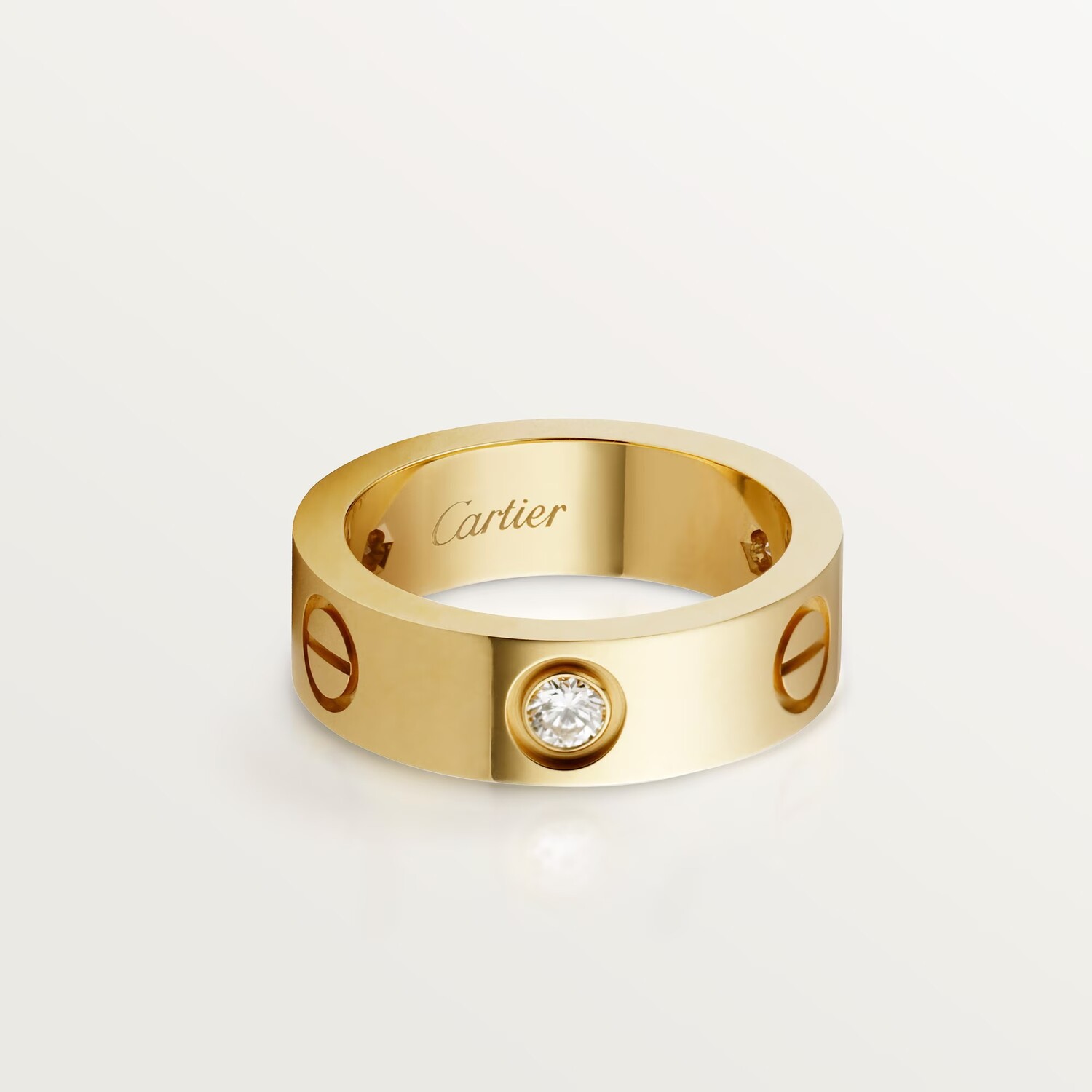 

Кольцо Cartier Love 3 Diamonds, желтое золото / бриллиант