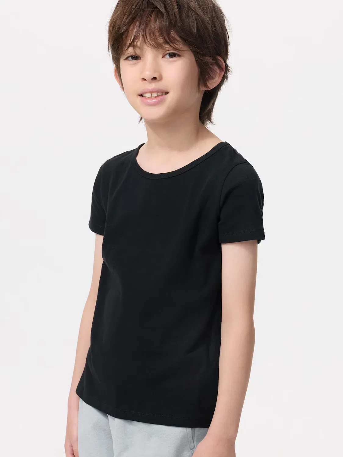 Нижнее белье Uniqlo, хлопковое, в комплекте из двух предметов, черный/черный — фото 2