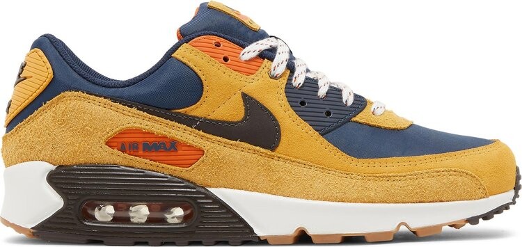 

Кроссовки Nike Air Max 90 'Bucktan Team Navy', загар, Коричневый, Кроссовки Nike Air Max 90 'Bucktan Team Navy', загар