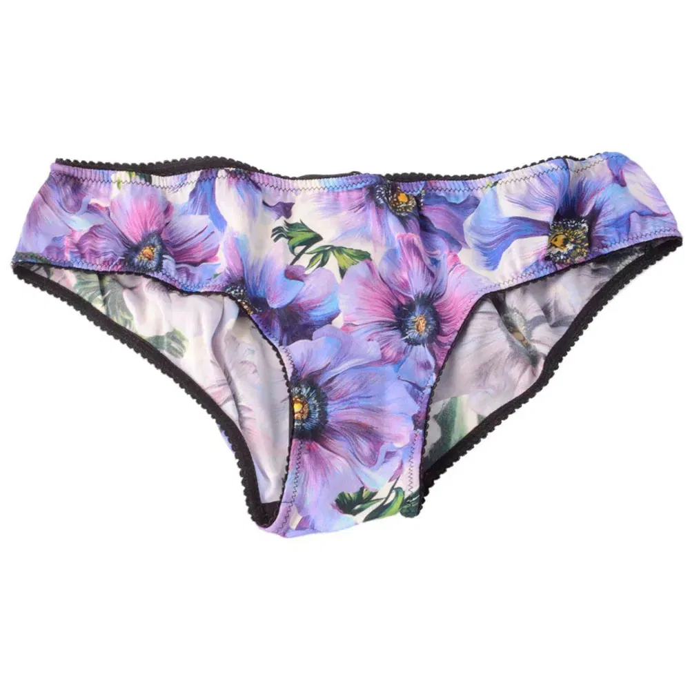 Женские трусы с цветочным принтом Dolce & gabbana, Multicolor