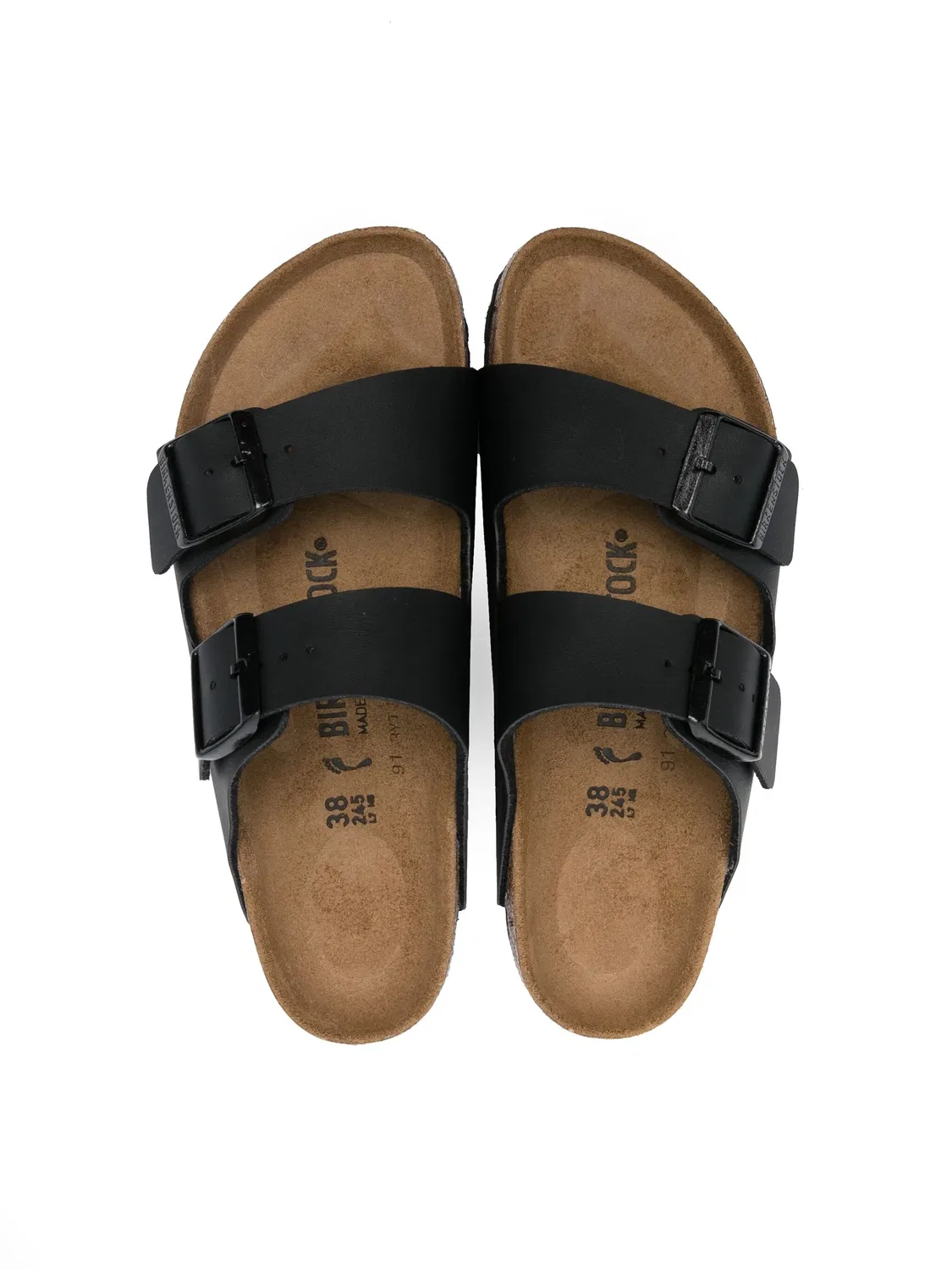 Сандалии из кожи Birkenstock, черный — фото 2