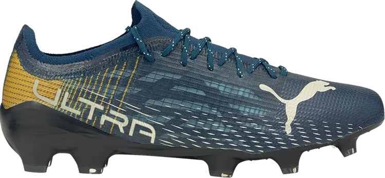 

Бутсы Puma First Mile x Ultra 1.3 FG AG Intense Blue Ivory Glow, синий