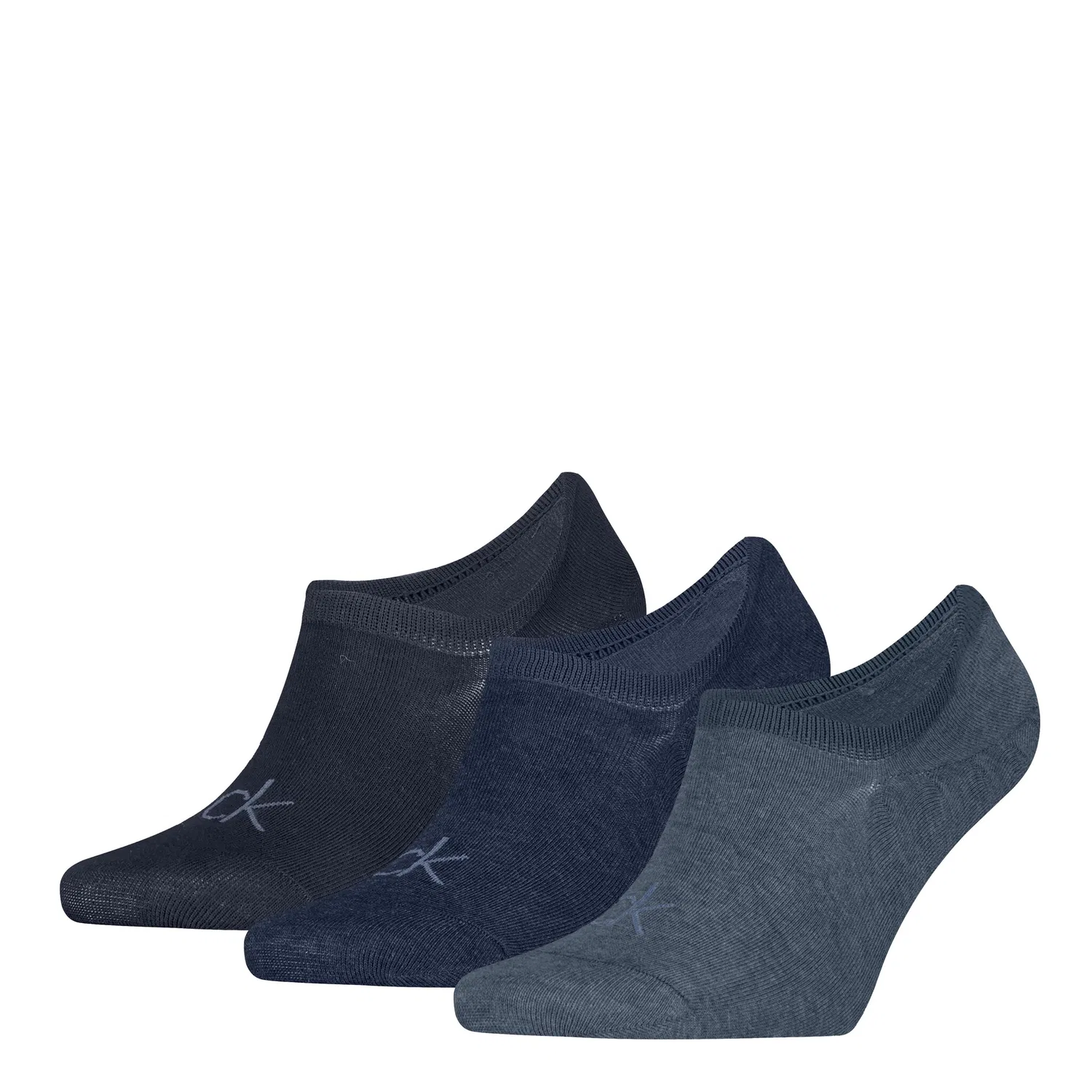 Мужские следки с высоким вырезом Calvin Klein, Denim