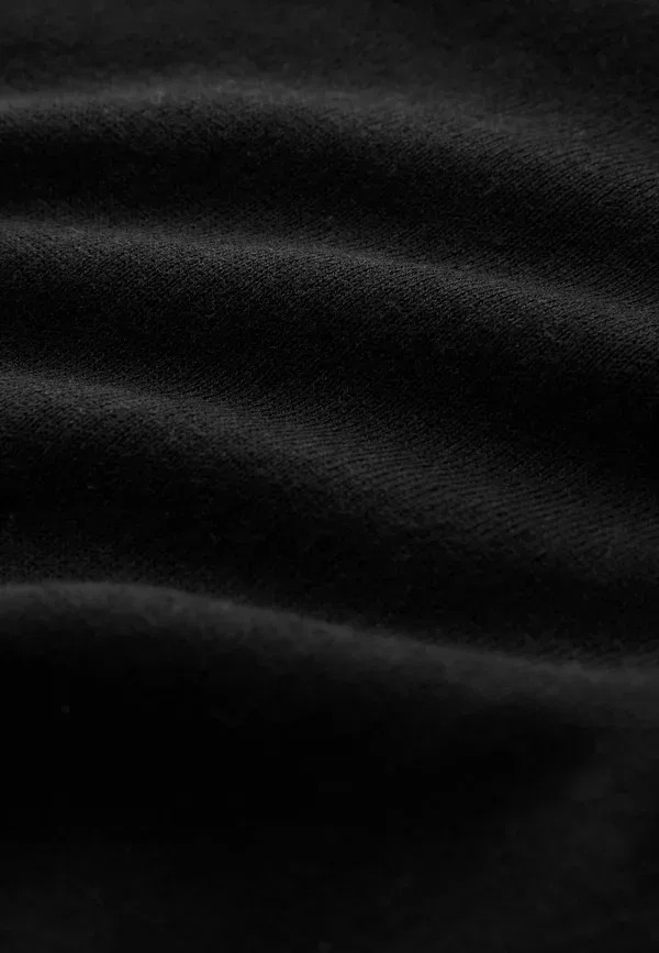 Джемпер из хлопка и вискозы Petite fit - soft touch long sleeve crew neck jumper Next, черный — фото 3