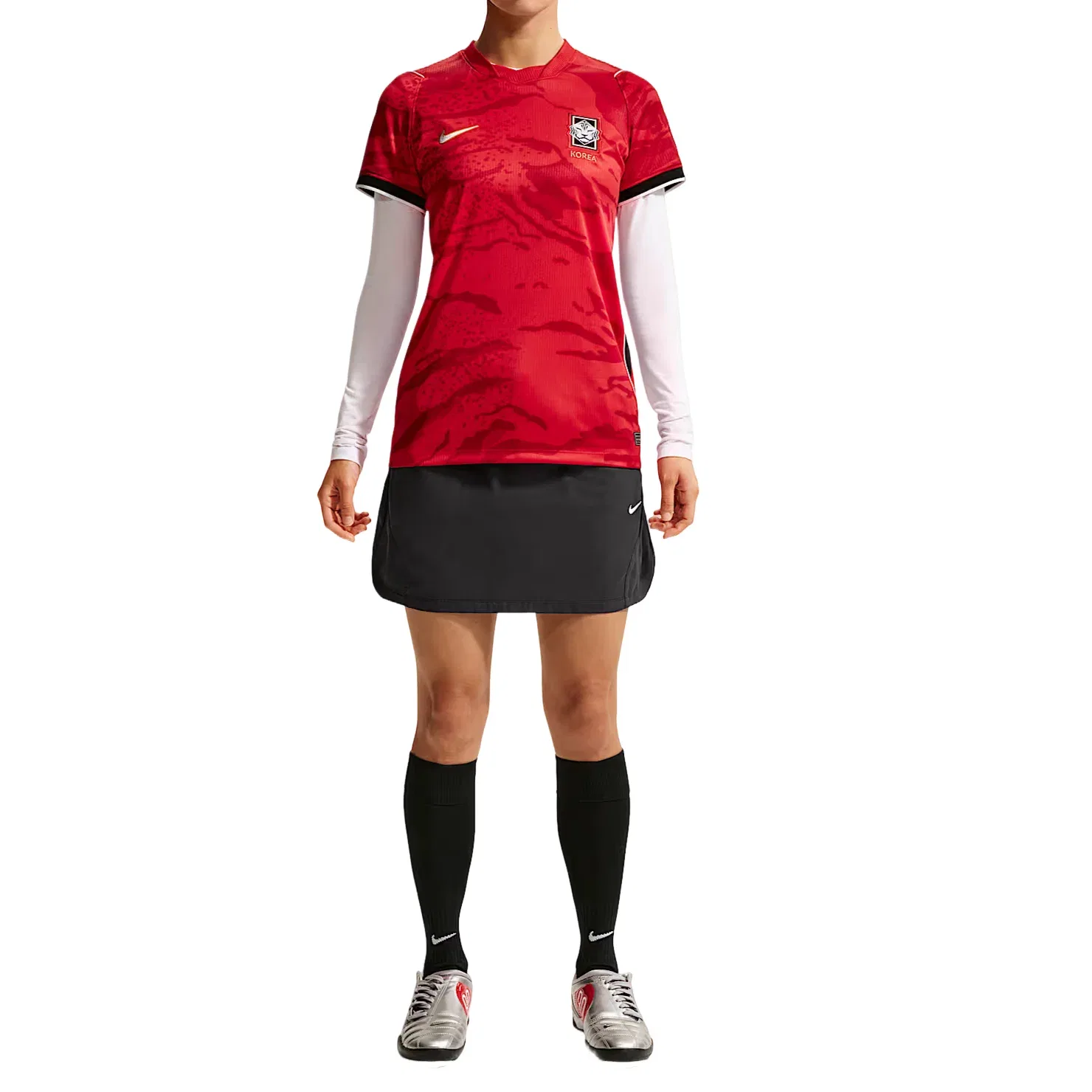 Женская футболка Nike South Korea 2026 Stadium Home Dri-FIT Replica Jersey, красный — фото 2