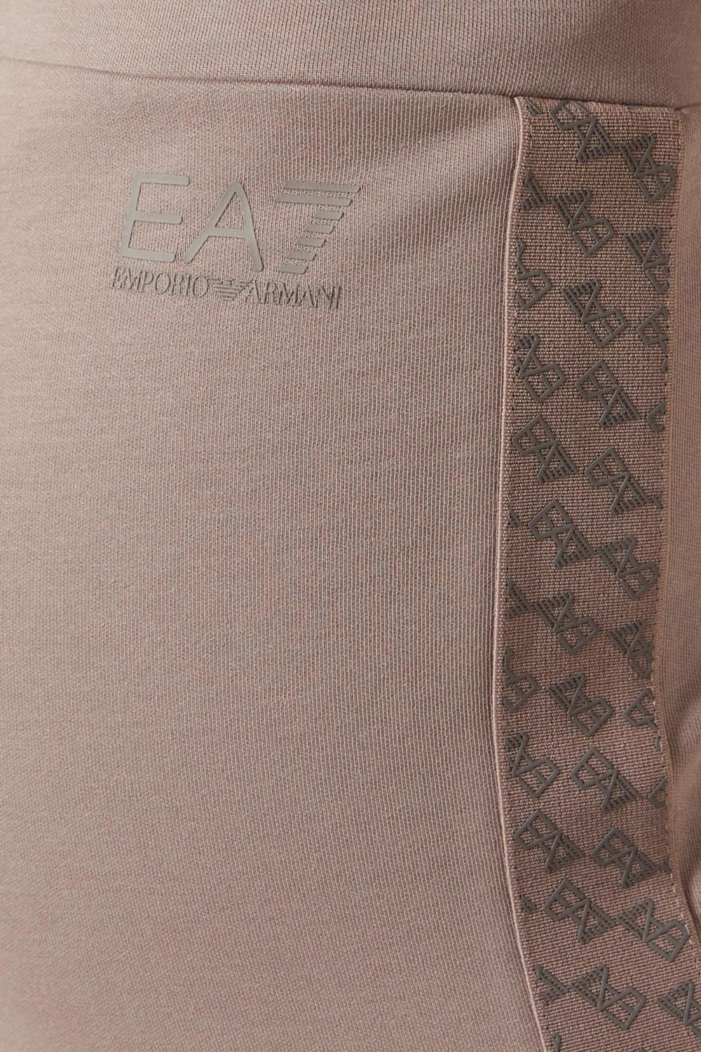 Брюки расклешенные Micro Logo Emporio Armani — фото 4