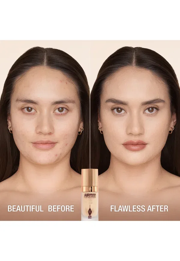 Безупречная тональная основа, созданная с помощью аэрографа 30 мл Charlotte Tilbury, цвет 3 neutral — фото 2