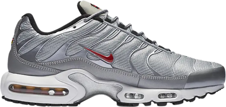 

Кроссовки Nike Air Max Plus QS 'Silver Bullet', серебряный, Серый, Кроссовки Nike Air Max Plus QS 'Silver Bullet', серебряный