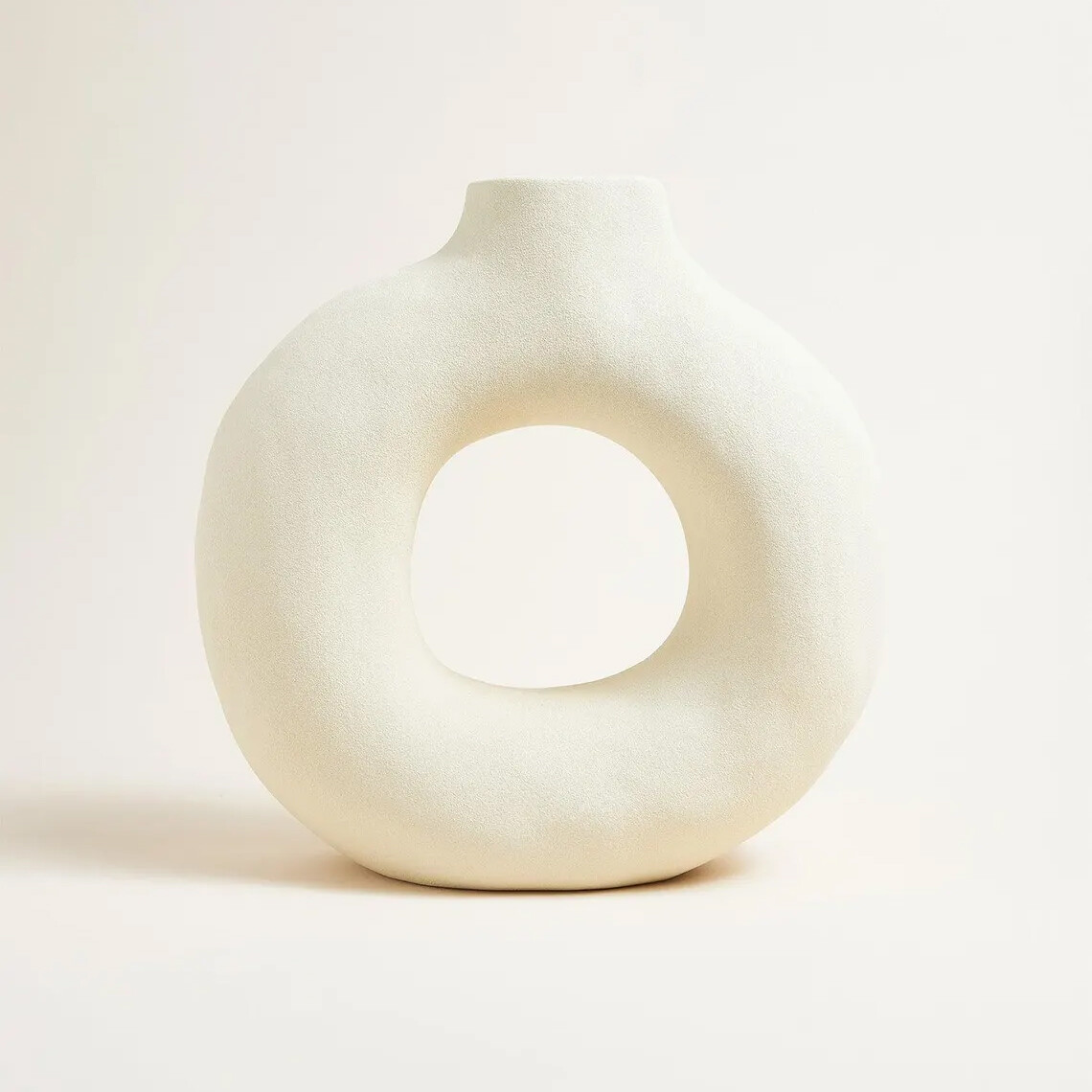

Ваза Chiado Donut, светло-бежевый