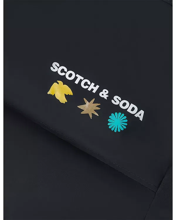 Детская куртка-пуховик для мальчиков с капюшоном Scotch & Soda, Sky Captain — фото 3