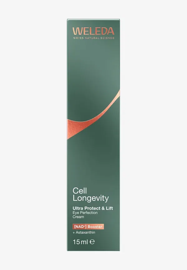 Крем для глаз с NAD+ booster Cell longevity ultra protect & lift eye cream Weleda 15 мл — фото 2