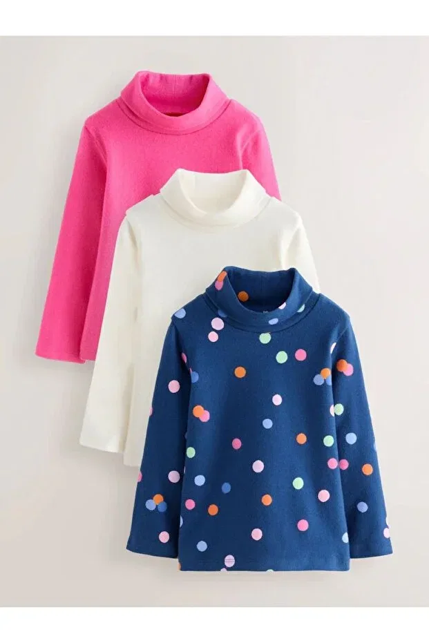 Детский комплект водолазок с принтом Next Baby, Multicolor