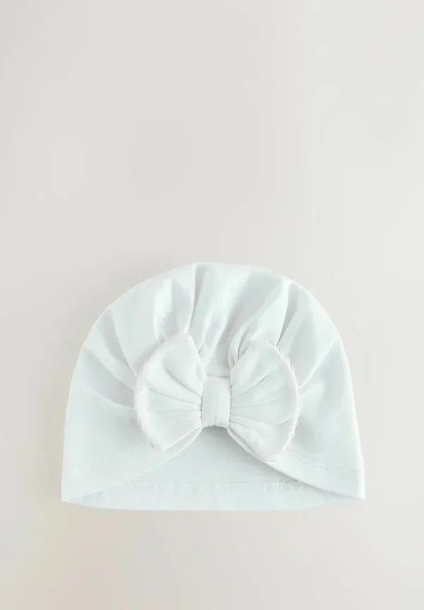 Комплект тюрбанов 2 шт 100% хлопок Turbans 2 pack Next, pink/White, белый/розовый — фото 4