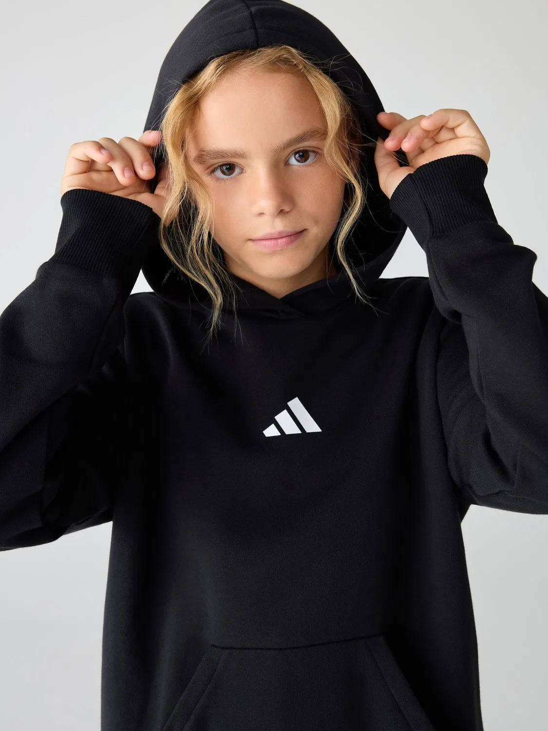 Спортивный костюм hoodie и leggings adidas, черный — фото 4