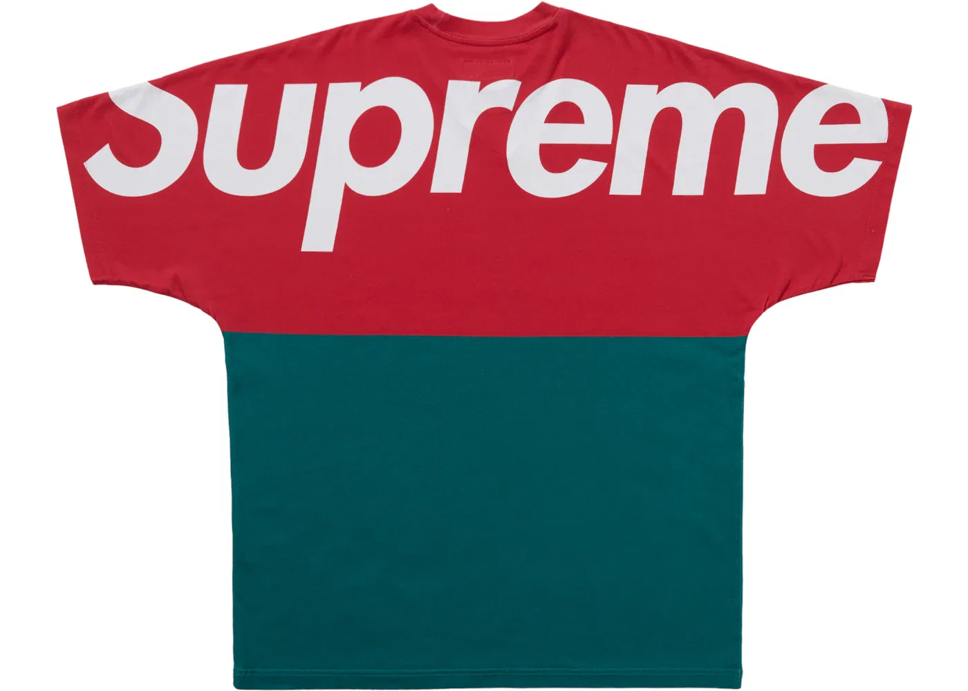 Мужская футболка Supreme Split S/S Top, Red — фото 2