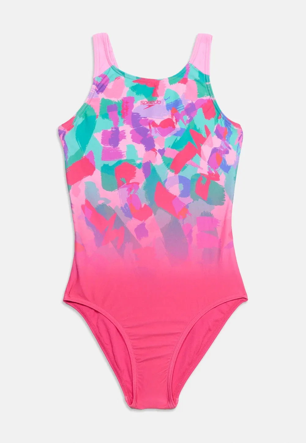 Купальник с принтом в стиле пульсэкбэк Speedo, Blush Pink