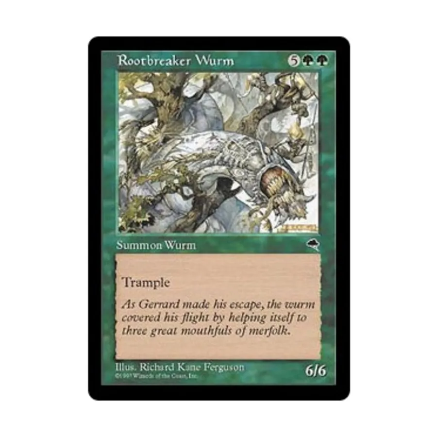 

CCG Червь-корнелом (клавиша C), MTG - Tempest