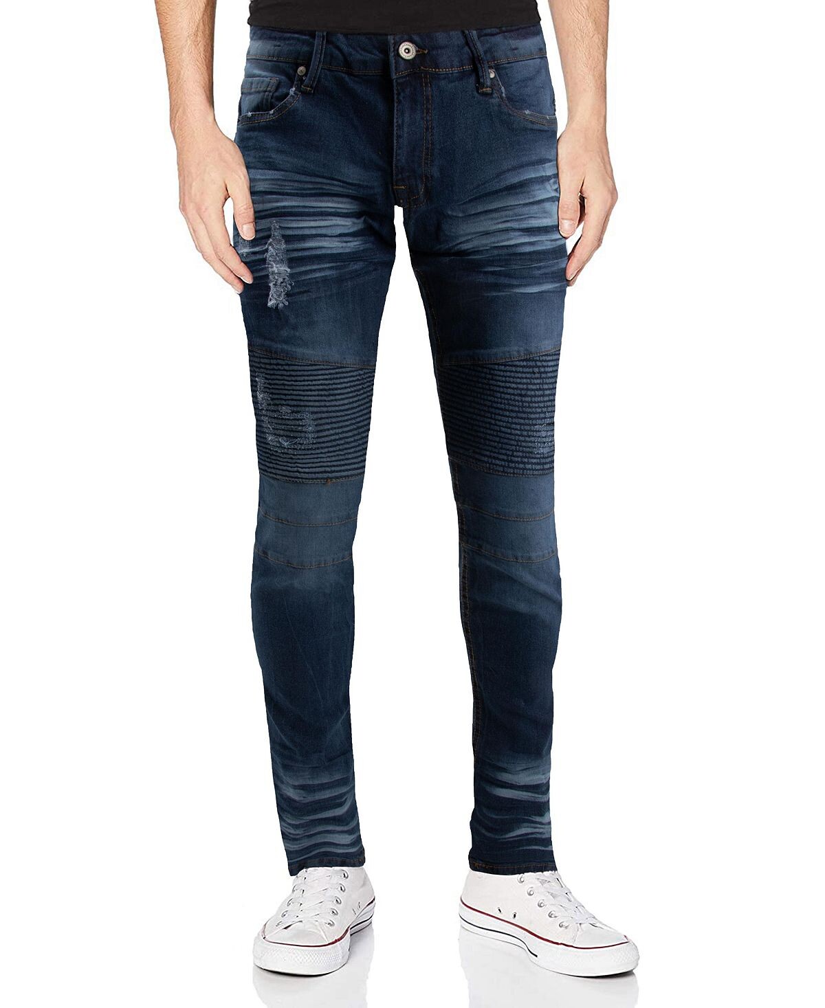 

Мужские джинсы rawx slim fit moto с деталями стрейч X-Ray
