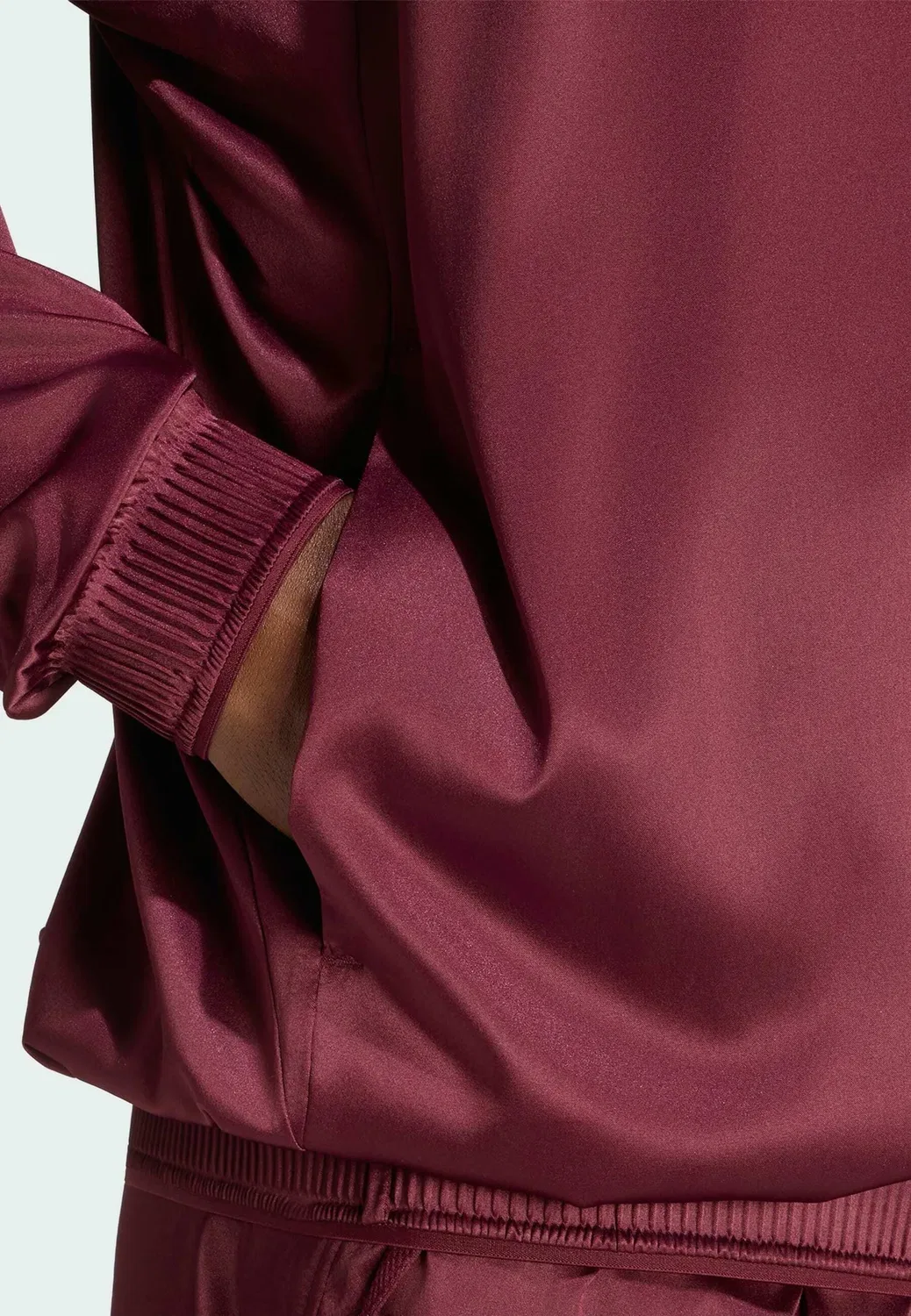 Защитная куртка для тенниса - тренировочная куртка Adidas Performance, Maroon — фото 4